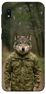 Чехол на Samsung Galaxy A10 (A105F) Волк защитник фото 1 из 1