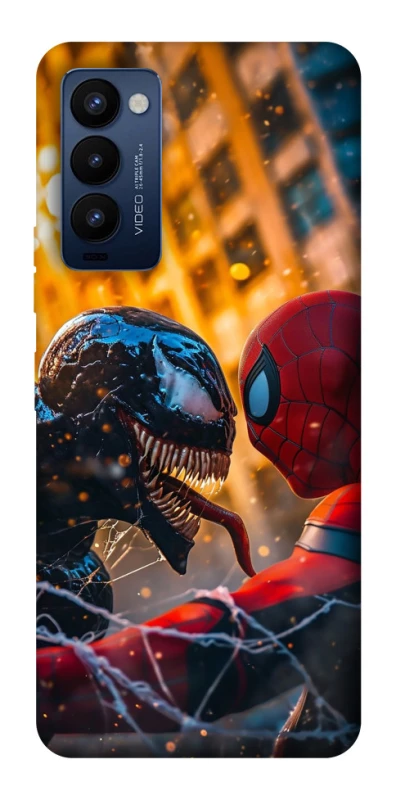 Чохол на TECNO Camon 18 Pro Venom vs Spiderman фото 1 з 1