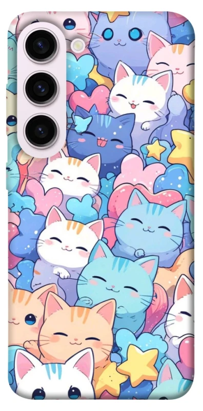 Чехол на Samsung Galaxy S23+ Funny Kittens ver.3 фото 1 из 1