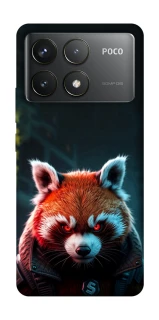 Чохол на Xiaomi Poco F6 Pro Cyber Red Panda фото 1 з 1