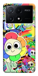 Чехол на Xiaomi Poco X6 Dandy world collage фото 1 из 1