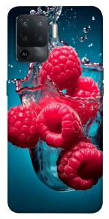 Чохол на Oppo Reno 5 Lite Малинка у воді фото 1 з 1