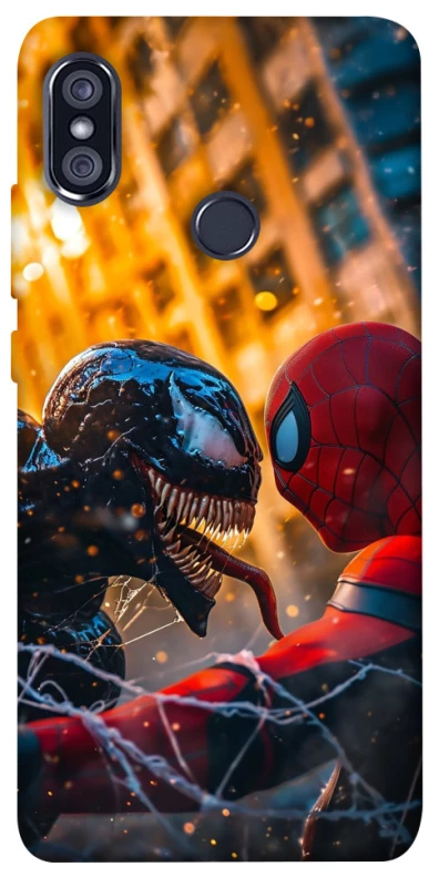 Чохол на Xiaomi Redmi Note 5 Pro / Note 5 (AI Dual Camera) Venom vs Spiderman фото 1 з 1