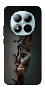 Чехол на Xiaomi Redmi Note 15 Pro+ 5G Кот-подглядыватель v2 фото 1 из 1
