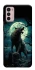 Чохол на Motorola Moto G42 Вовк під місяцем фото 1 з 1