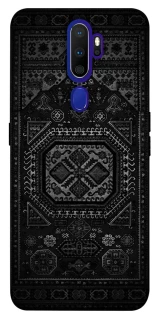Чехол на Oppo A5 (2020) / Oppo A9 (2020) Черный ковер фото 1 из 1