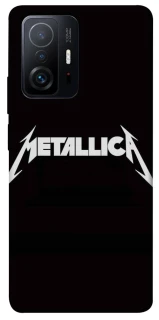 Чехол на Xiaomi 11T / 11T Pro Metallica logo фото 1 Чехол на Xiaomi 11T / 11T Pro Metallica logo фото 1 из 1