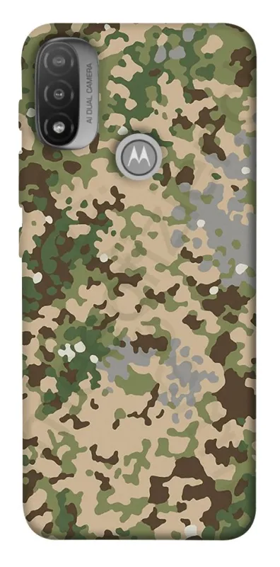 Чохол на Motorola Moto E20 camouflage v5 фото 1 з 1