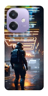 Чехол на Oppo A40m Cyber character фото 1 из 1