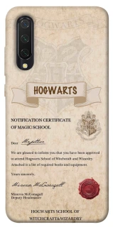 Чехол на Xiaomi Mi CC9 / Mi 9 Lite The Hogwarts acceptance letter фото 1 из 1
