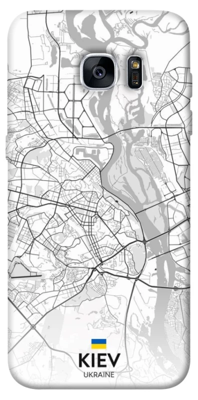 Чохол на Samsung G935F Galaxy S7 Edge Kiev white map фото 1 з 1