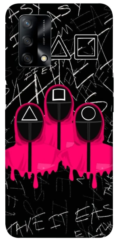Чехол на Oppo A74 4G squid game v4 фото 1 из 1
