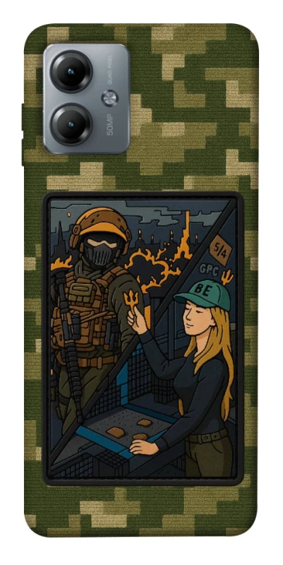 Чохол на Motorola Moto G14 Volonter фото 1 з 1