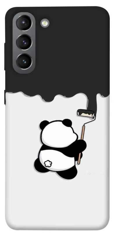 Чехол на Samsung Galaxy S21 Panda painter фото 1 из 1