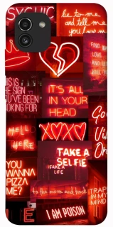 Чохол на Samsung Galaxy A03 Love collage ver.7 фото 1 з 1