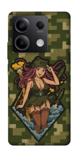 Чохол на Xiaomi Redmi Note 13 5G Military Waifu фото 1 з 1