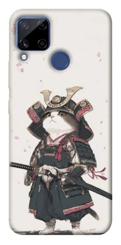 Чехол на Realme C15 Samurai Cat Warrior фото 1 из 1