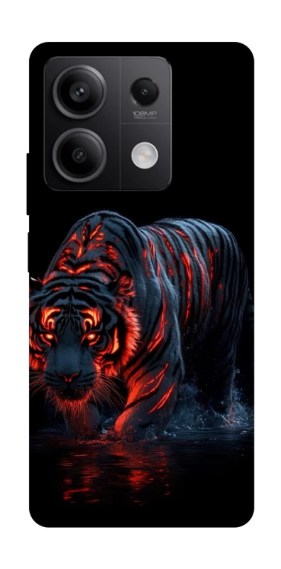 Чехол на Xiaomi Redmi Note 13 5G fire tiger фото 1 из 1