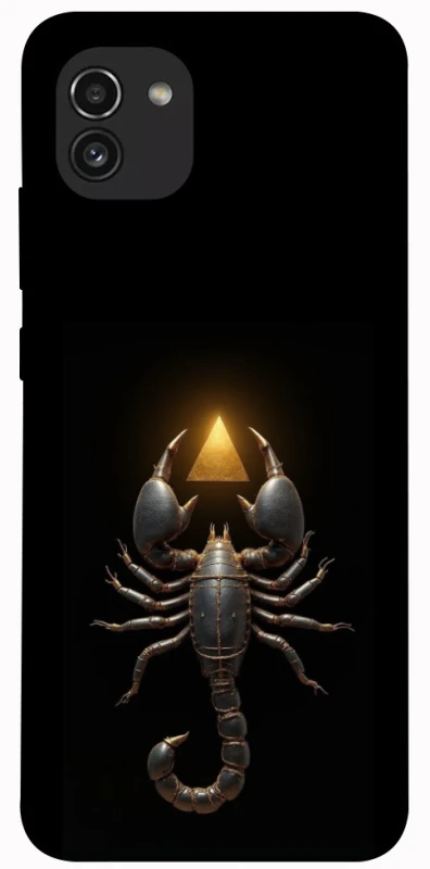 Чохол на Samsung Galaxy A03 Scorpio with Golden Triangle фото 1 з 1