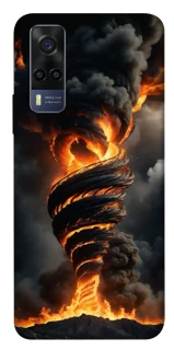 Чехол на Vivo Y53s Огненный торнадо фото 1 из 1