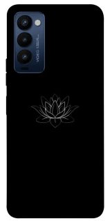 Чохол на TECNO Camon 18 Black Lotus фото 1 з 1