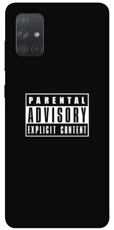 Чохол на Samsung Galaxy A71 Parental Advisory Label фото 1 з 1
