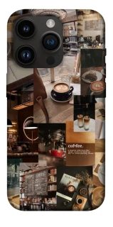 Чехол на Apple iPhone 14 Pro (6.1") Coffee collage ver.2 фото 1 из 1