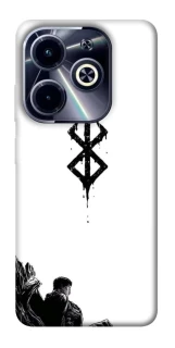 Чохол на Infinix Hot 40i berserk white фото 1 з 1