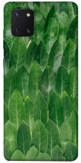 Чехол на Samsung Galaxy Note 10 Lite (A81) Листья фото 1 из 1