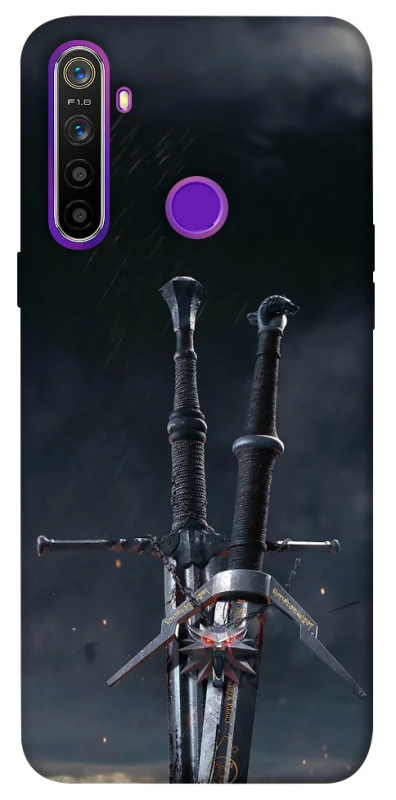 Чохол на Realme 5 Мечі Ведьмака фото 1 з 1