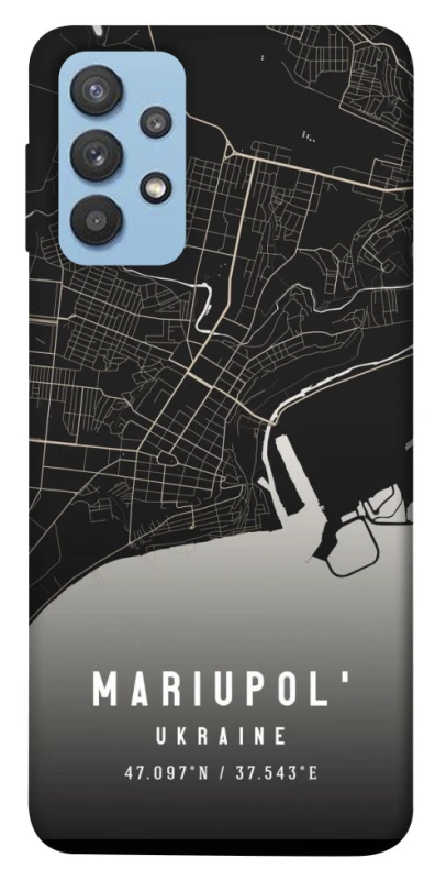 Чехол на Samsung Galaxy M32 Mariupol map фото 1 из 1
