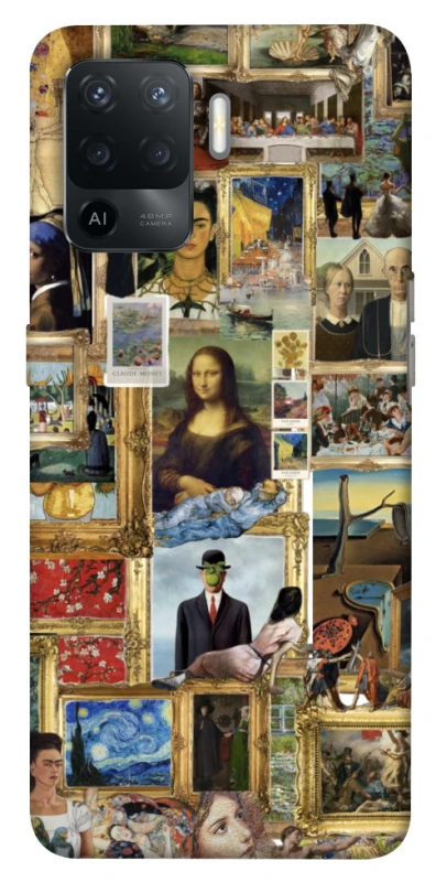 Чохол на Oppo Reno 5 Lite Art collage ver.9 фото 1 з 1