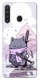 Чохол на Samsung Galaxy A21 Samurai cat фото 1 з 1