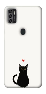 Чохол на ZTE Blade A7s (2020) cat in love фото 1 Чохол на ZTE Blade A7s (2020) cat in love фото 1 з 1