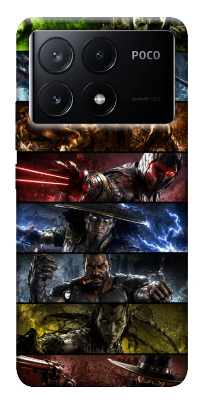 Чохол на Xiaomi Poco X6 Mortal Kombat ver.4 фото 1 з 1