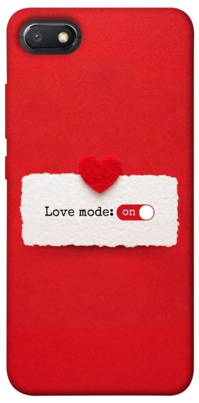 Чохол на Xiaomi Redmi 6A Love Mode ON фото 1 з 1