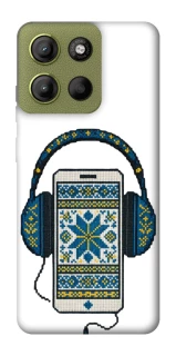 Чехол на Motorola Moto G15 4G Современная вышиванка фото 1 из 1