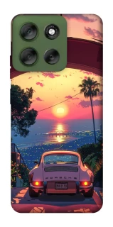 Чохол на Motorola Moto G56 5G Porsche at sunset фото 1 Чохол на Motorola Moto G56 5G Porsche at sunset фото 1 з 1