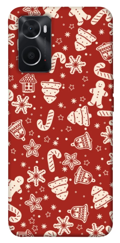 Чохол на Oppo A76 4G Новорічний v3 фото 1 з 1