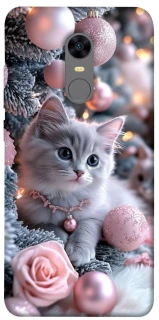 Чохол на Xiaomi Redmi 5 Plus / Redmi Note 5 (Single Camera) Christmas Kitty фото 1 з 1