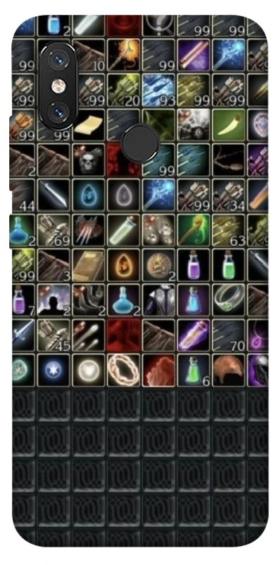 Чохол на Xiaomi Mi 8 Inventory menu ver.2 фото 1 з 1