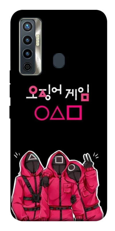 Чохол на TECNO Camon 17 squid game v5 фото 1 з 1
