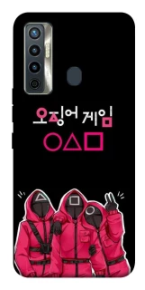 Чохол на TECNO Camon 17 squid game v5 фото 1 з 1