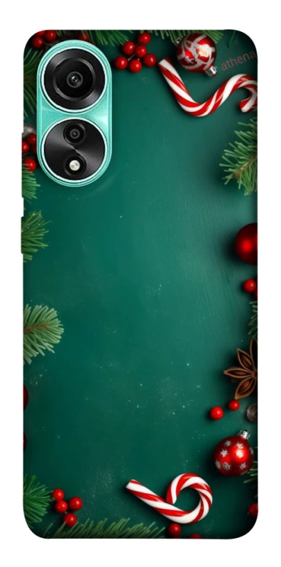 Чохол на Oppo A78 4G Новорічний v35 фото 1 з 1