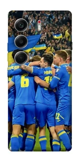 Чехол на Tecno Camon 40 Сборная Украины v3 фото 1 из 1