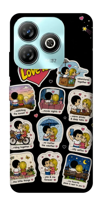 Чохол на ZTE Blade A75 4G Love is ver.4 фото 1 з 1