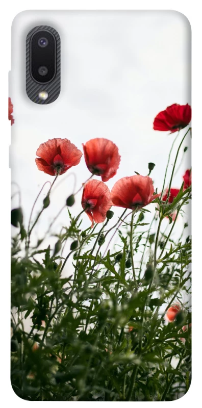 Чехол на Samsung Galaxy A02 Поле маков фото 1 из 1
