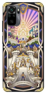 Чехол на Xiaomi Redmi Note 10 / Note 10s WOW forever stormwind фото 1 из 1