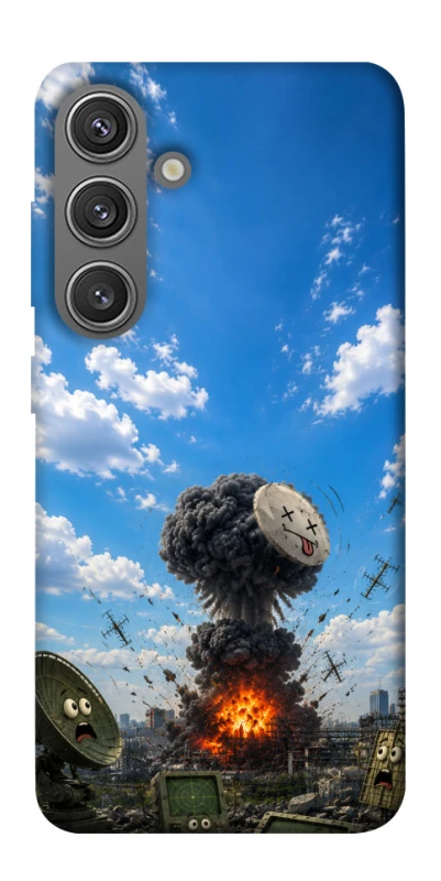 Чохол на Samsung Galaxy S24+ Moscow never sleeps ver.6 фото 1 з 1