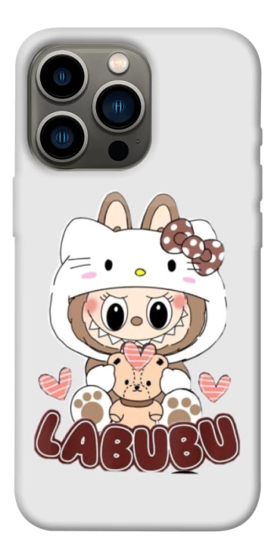 Чохол на Apple iPhone 13 Pro (6.1") Hello Kitty Labubu фото 1 з 1